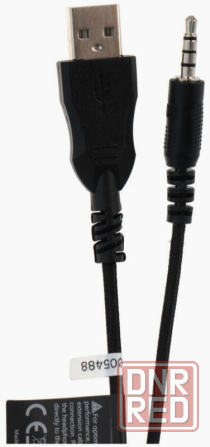 Наушники с микрофоном A4tech Bloody G200 Aux3.5-4pin +Usb черно красные (арт-2295) Макеевка - изображение 2