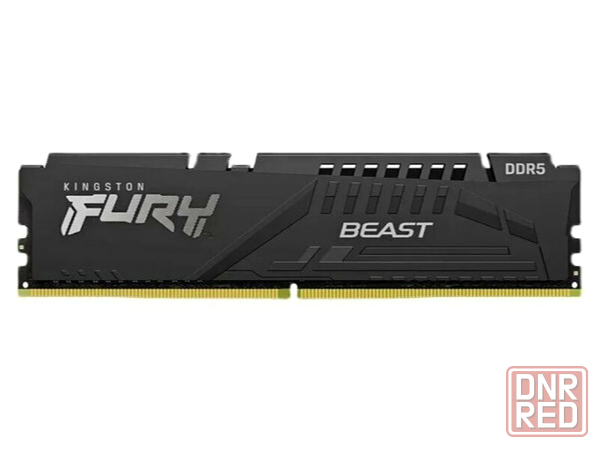 Kingston Fury Beast Black Ddr5 Dimm 5200mhz Pc-41600 Cl40 - 8gb Kf552c40bb-8 Oem (арт-8780) Макеевка - изображение 1