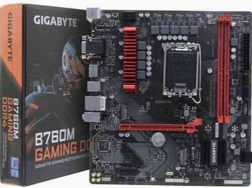Материнская плата Gigabyte B760m Gaming Ddr4 (Rev. 1.0) Lga1700 (арт-9664) Макеевка