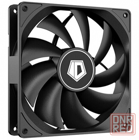 Вентилятор для корпуса Id-Cooling 120x120mm 3pin 1250rpm Black (Fl-12025k) (арт-1340) Макеевка - изображение 1