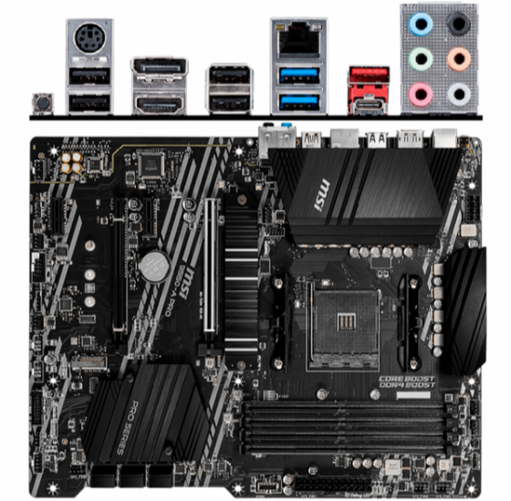Материнская плата Msi B550-A Pro B550 Socket Am4 4xddr4, 6xsata3, Raid, 2xm.2, 2xpci-E16x, 3xusb3.2, Макеевка