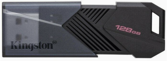 Накопитель Usb 3.2 128гб Kingston Datatraveler Exodia Onyx (Dtxon/128gb), черный (арт-8201) Макеевка
