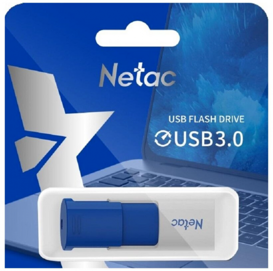 Usb флешка Netac U182 64gb Blue Usb 3.0 (Nt03u182n-064g-30bl) (арт-6292) Макеевка