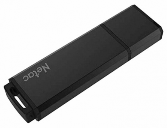 Накопитель Usb 2.0 64гб Netac U351 (Nt03u351n-064g-20bk), черный (арт-5258) Макеевка