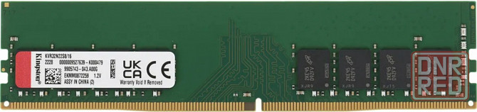 Память Kingston Fury Dimm Pc4-25600 Kvr32n22s8/16, 16гб, 1.2 в (арт-4146) Макеевка - изображение 1