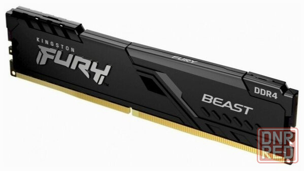 Модуль памяти Kingston Fury Beast Black Ddr4 Dimm 3200mhz Pc25600 Cl16 - 16gb Kf432c16bb/16 (арт-310 Макеевка - изображение 1