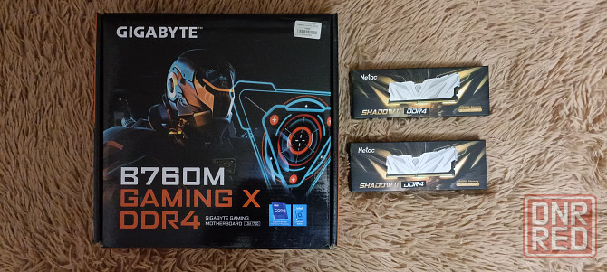 Intel core I5 12400f + gigabyte b760m gaming x ddr4 + озу 32 gb (2x16) Макеевка - изображение 1