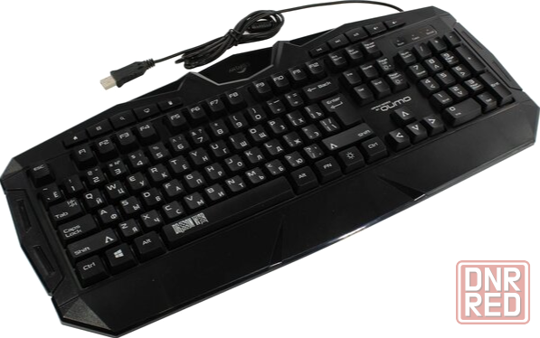 Клавиатура Qumo Antares K60, игровая, проводная, мембранная, 114 клавиш, Usb, подсв, чёрная (арт-533 Макеевка - изображение 2