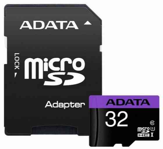 Карта памяти Adata Microsdhc 32gb (Ausdh32guicl10-Ra1) (арт-6877) Макеевка