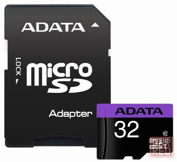 Карта памяти Adata Microsdhc 32gb (Ausdh32guicl10-Ra1) (арт-6877) Макеевка - изображение 1
