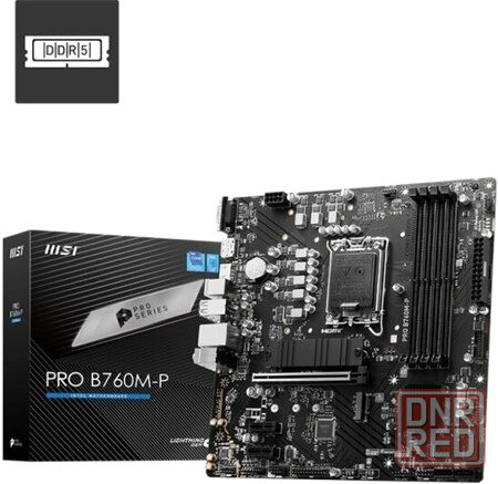 Материнская плата Msi Pro B760m-P (Lga1700, Matx) (арт-5769) Макеевка - изображение 1