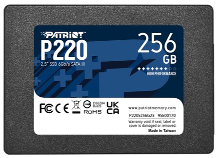 Твердотельный накопитель Ssd Sata Iii Patriot P220s256g25 256gb P220 (арт-3362) Макеевка