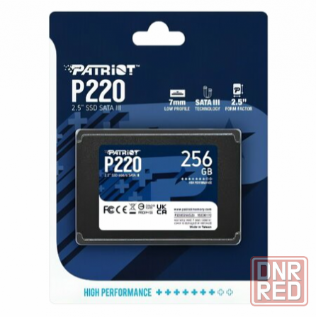 Твердотельный накопитель Ssd Sata Iii Patriot P220s256g25 256gb P220 (арт-3362) Макеевка - изображение 2