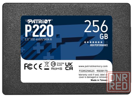 Твердотельный накопитель Ssd Sata Iii Patriot P220s256g25 256gb P220 (арт-3362) Макеевка - изображение 1