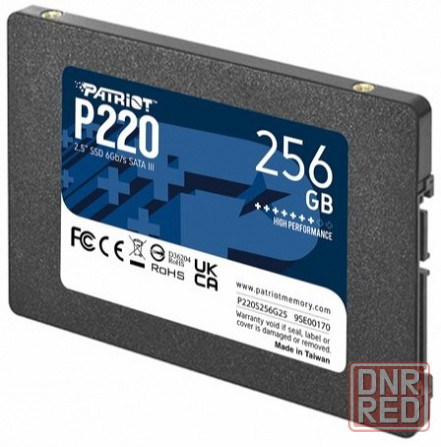 Твердотельный накопитель Ssd Sata Iii Patriot P220s256g25 256gb P220 (арт-3362) Макеевка - изображение 3