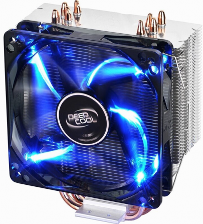 Кулер для процессора Deepcool Dp-Mch4-Gmx400p-Bl Gammaxx 400 Blue Basic 150w Soc-Am5/Am4/1151/1200/1 Макеевка