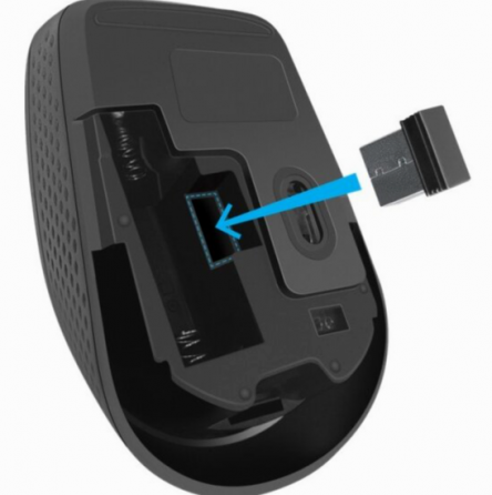 Мышь Defender Tiana Mb-055 1000dpi, черный (52055), беспроводная (арт-8500) Макеевка
