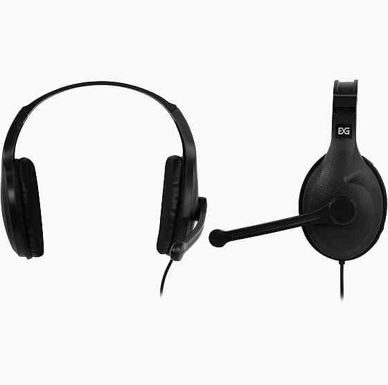 Наушники с микрофоном Exegate Office Hs-102s Black (арт-6028) Макеевка