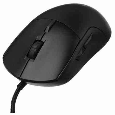 Игровая мышь Qumo Ufo M77, 2400dpi, черный, проводная (арт-8275) Макеевка