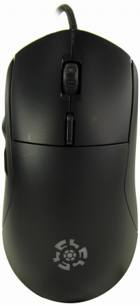 Игровая мышь Qumo Ufo M77, 2400dpi, черный, проводная (арт-8275) Макеевка