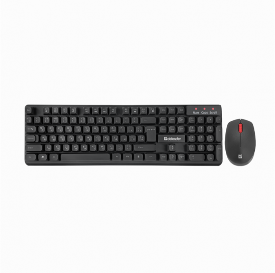 Комплект Defender Milan C-992 Silen, Usb, черный (арт-2257) Макеевка