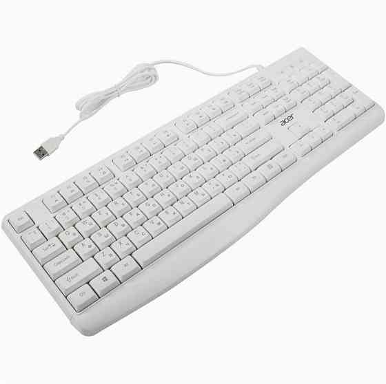 Клавиатура Acer Okw301 белый (Zl. Kbdcc.01b) (арт-5270) Макеевка