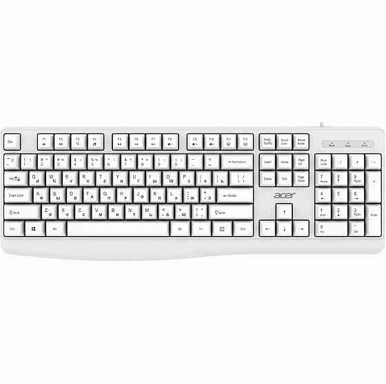 Клавиатура Acer Okw301 белый (Zl. Kbdcc.01b) (арт-5270) Макеевка