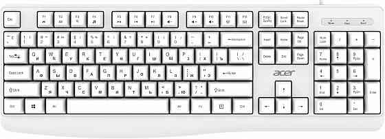 Клавиатура Acer Okw301 белый (Zl. Kbdcc.01b) (арт-5270) Макеевка