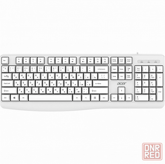Клавиатура Acer Okw301 белый (Zl. Kbdcc.01b) (арт-5270) Макеевка - изображение 3