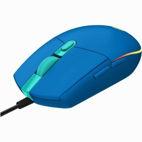 Игровая мышь Logitech Usb G102 Lightsy Blue 910-005810 проводная (арт-3878) Макеевка