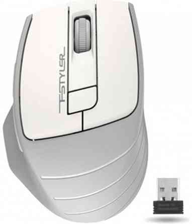 Мышь A4tech Fstyler Fg30s, белая (арт-3752) Макеевка