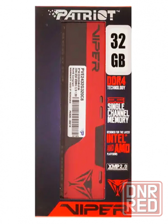 Оперативная память Patriot Memory Ddr4 32gb 3200mhz Viper Elite (Pve2432g320c8) (арт-3804) Макеевка - изображение 4