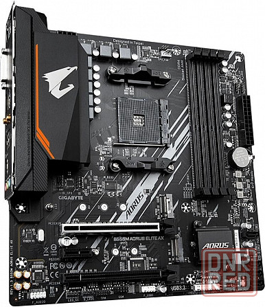 Материнская плата Gigabyte B550m Aorus Elite Ax Soc-Am4 Amd B550 4xddr4 Matx Ac`97 8ch(7.1) Gblan Ra Макеевка - изображение 3
