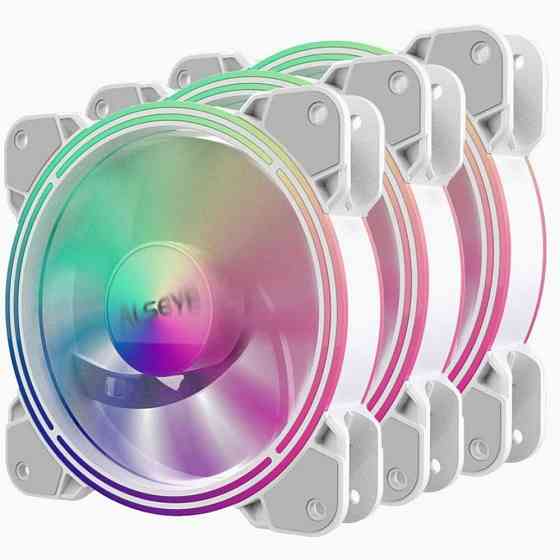 Вентилятор для корпуса Alseye Halo 4.0-W Kit (3 шт.) (арт-4439) Макеевка
