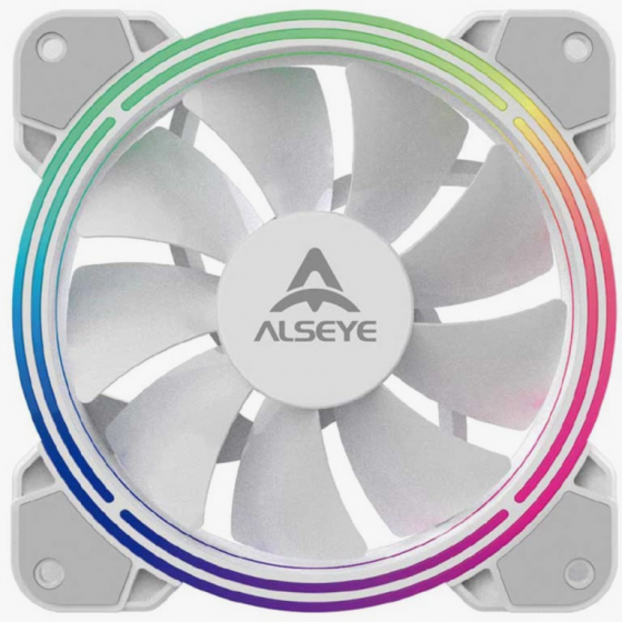 Вентилятор для корпуса Alseye Halo 4.0-W Kit (3 шт.) (арт-4439) Макеевка