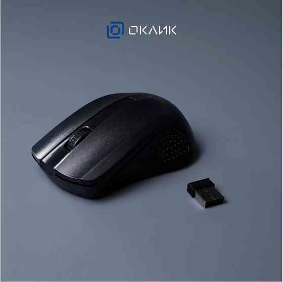 Мышь оклик 485mw черный оптическая (1200dpi) беспроводная Usb (2but) (арт-5074) Макеевка