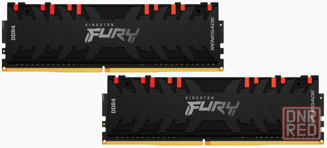 Оперативная память 16gb Kingston Fury Renegade Rgb Ddr4 3600mhz (Kf436c16rbak2/16) (2x8gb Kit) (арт- Макеевка - изображение 2
