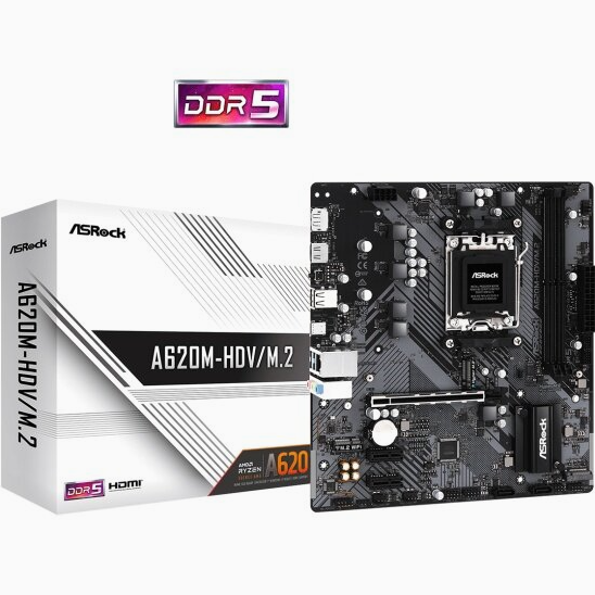 Материнская плата Asrock A620m-Hdv/M.2 (Am5, Matx) (арт-4949) Макеевка