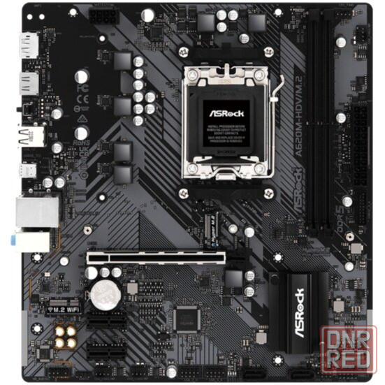 Материнская плата Asrock A620m-Hdv/M.2 (Am5, Matx) (арт-4949) Макеевка - изображение 2