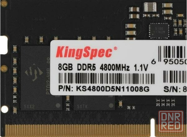 Оперативная память Dimm Kingspec Ddr5 8gb 4800mhz Ks4800d5n11008g Rtl Pc5-38400 Cl40 Dimm 288-Pin 1. Макеевка - изображение 3