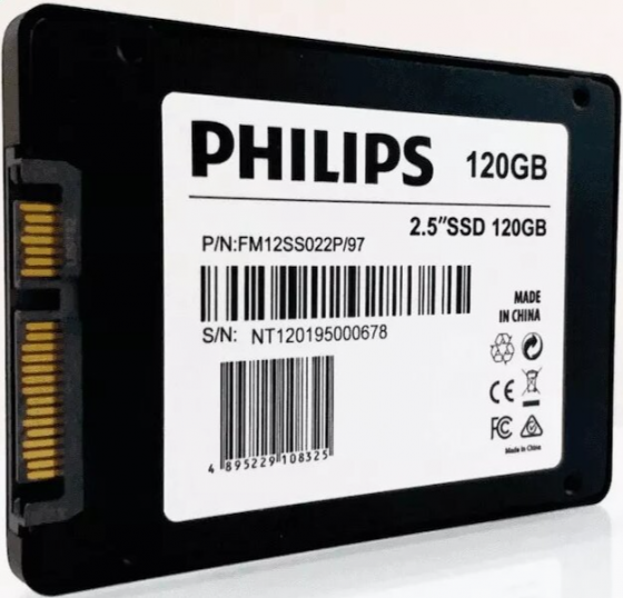 Накопитель Ssd 120gb Philips (Fm12ss022p/97) (арт-5838) Макеевка