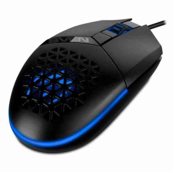 Игровая мышь Sven Rx-G735, 4000dpi, черный, Sv-021467, проводная (арт-3623) Макеевка