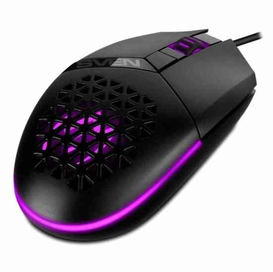 Игровая мышь Sven Rx-G735, 4000dpi, черный, Sv-021467, проводная (арт-3623) Макеевка