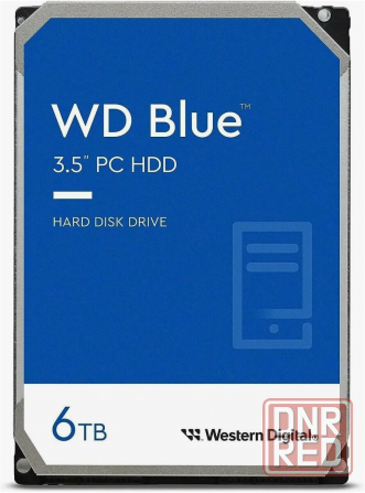 Жесткий диск Western Digital Sata 6tb Blue (Wd60ezax) (арт-9314) Макеевка - изображение 1