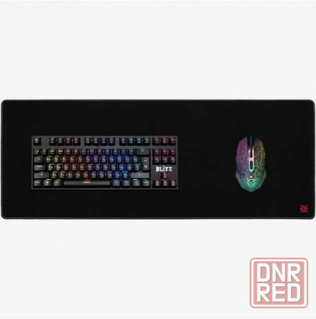Коврик для мыши Defender Black Ultra One черный (50004) (арт-2022) Макеевка - изображение 2