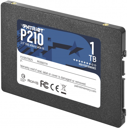 Твердотельный накопитель Ssd 2.5" Patriot Memory P210 1 тб (P210s1tb25) (арт-5019) Макеевка