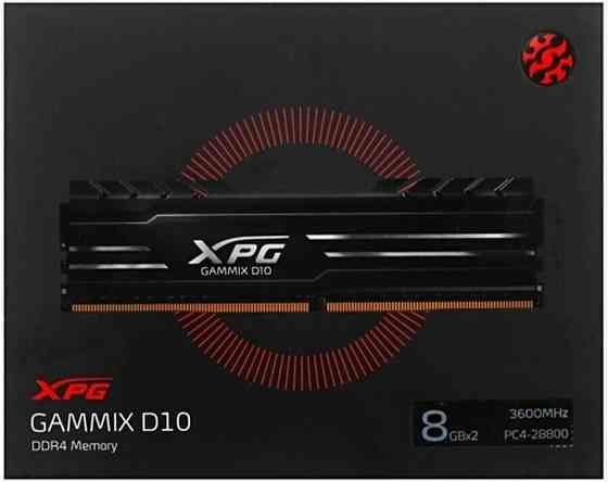 Оперативная память Adata Xpg Gammix D10 16gb (8gbx2) Ddr4 3600mhz Dimm 288-Pin Ax4u36008g18i-Db10 (а Макеевка