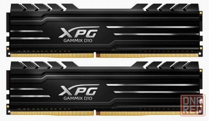 Оперативная память Adata Xpg Gammix D10 16gb (8gbx2) Ddr4 3600mhz Dimm 288-Pin Ax4u36008g18i-Db10 (а Макеевка - изображение 1