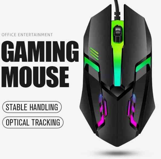 Игровая мышь 1 Pc Itly M01 Sports Led Luminous, 1200dpi, черная, проводная (арт-7948) Макеевка