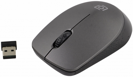 Мышь Oklick 486mw Usb серый/черный (арт-1401) Макеевка